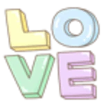 l.o.v.e go launcher ex android application logo